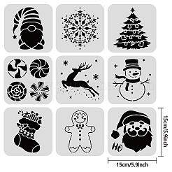Plastic Painting Stencils Sets&nbsp;DIY-WH0172-795