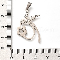 304 Stainless Steel Pendants&nbsp;STAS-Z119-18P