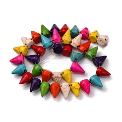 Synthetic Turquoise Beads Strands&nbsp;G-C147-15A