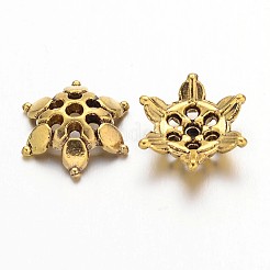 Tibetan Style Bead Caps&nbsp;GLF0271Y-NF