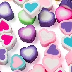 200Pcs 2 Style Handmade Polymer Clay Beads&nbsp;CLAY-LS0001-06