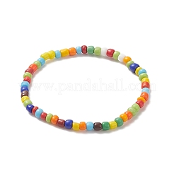 2Pcs 2 Style Natural Pearl & Lampwork Flower & Glass Seed Beaded Stretch Bracelets Set for Women&nbsp;BJEW-JB09101