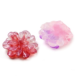 Luminous Transparent Epoxy Resin Decoden Cabochons&nbsp;CRES-M032-04G
