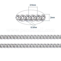 Brass Twisted Chains&nbsp;CHC-S095-P-NF