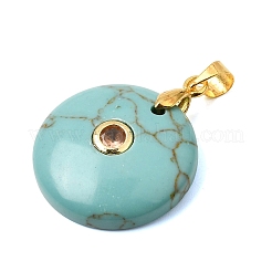 Synthetic Turquoise Pendants&nbsp;GG-CBA260E-03G-13