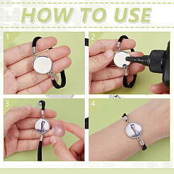DIY Suede Bracelet Making Kits&nbsp;DIY-ME0001-27