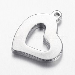 Tarnish Resistant 304 Stainless Steel Pendant Rhinestone Settings&nbsp;STAS-E136-27