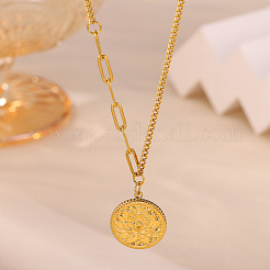 304 Stainless Steel Pendant Necklaces&nbsp;WG069AA-01