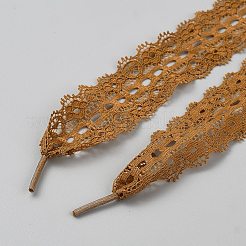 Polyester Lace Shoelaces&nbsp;FIND-WH0126-801F