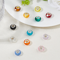 72Pcs 12 Colors Handmade Glass European Beads&nbsp;GLAA-DC0001-55