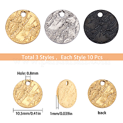 PVD Vacuum Plating 304 Stainless Steel Charms&nbsp;STAS-SC0001-60A