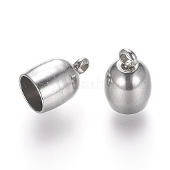 Tarnish Resistant 304 Stainless Steel Cord Ends&nbsp;STAS-E136-63