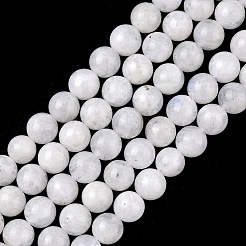 Natural Rainbow Moonstone Beads Strands&nbsp;G-C068-6mm-1