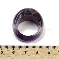 Natural Amethyst Finger Rings for Unisex&nbsp;RJEW-C128-01A