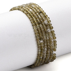 Natural Labradorite Beads Strands&nbsp;G-Z116-A04-2mm
