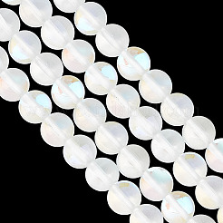 2 Strands Synthetic Moonstone Beads Strands&nbsp;G-GO0001-25B