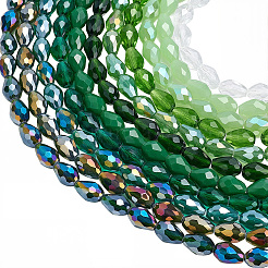 11 Strands 11 Colors Mixed Styles Glass Beads Strands&nbsp;EGLA-SC0001-69A