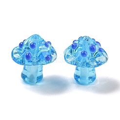 Handmade Bumpy Lampwork Beads&nbsp;LAMP-S067-01G