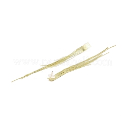 Brass Chains Tassel Earrings&nbsp;EJEW-P236-01G