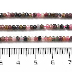 Natural Multicolor Tourmaline Beads Strands&nbsp;G-K373-B08-05