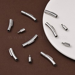 Tarnish Resistant Column 316 Surgical Stainless Steel Bayonet Clasps&nbsp;STAS-A021-3mm