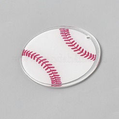 Printed Acrylic Pendants&nbsp;OACR-WH20008-08F