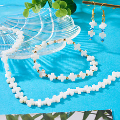 1 Strand Natural Freshwater Shell Beads Strands&nbsp;SSHEL-TA0001-19