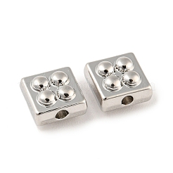 Rack Plating Alloy Beads&nbsp;PALLOY-D023-28P
