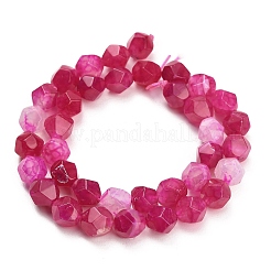 Natural Agate(Dyed & Heated) Beads Strands&nbsp;G-K425-B07-01