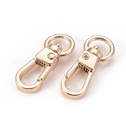 Alloy Swivel Clasps&nbsp;X-PALLOY-WH0070-29G