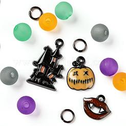 DIY Halloween Theme Bracelet Making Kits&nbsp;DIY-LS0002-70