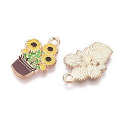 Alloy Enamel Pendants&nbsp;ENAM-T022-61B