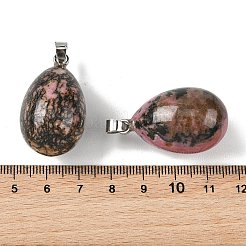 Natural Rhodonite Pendants&nbsp;GG-K002-08A-12