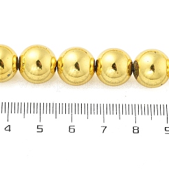 Synthetic Magnetic Hematite Beads Strands&nbsp;G-M095-B01-01G