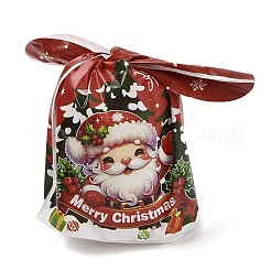Christmas Theme Rabbit Shaped Candy Plastic Bags&nbsp;ABAG-Q053-04A