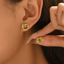 Valentine's Day Brass Stud Earrings&nbsp;MH8880