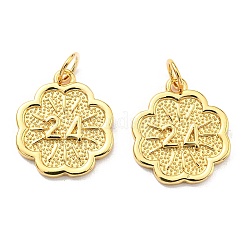 Rack Plating Brass Pendants&nbsp;KK-D026-09G