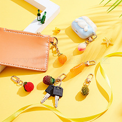 9Pcs 9 Style Fruit Keychain&nbsp;KEYC-WR0001-20