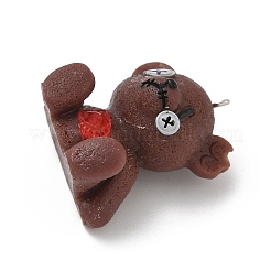 Halloween Opaque Resin Pendants&nbsp;RESI-G115-01B