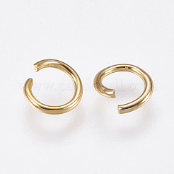 304 Stainless Steel Open Jump Rings&nbsp;A-STAS-F084-26G