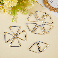 16Pcs Triangle Iron Linking Rings&nbsp;IFIN-CL0001-07P