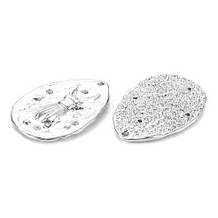 Brass Micro Pave Clear Cubic Zirconia Pendants&nbsp;KK-S356-538P-NF