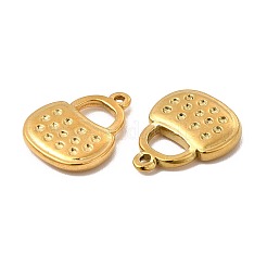 Ion Plating(IP) 304 Stainless Steel Pendant Rhinestone Settings&nbsp;STAS-E182-18G