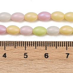 Baking Paint Glass Beads Strands&nbsp;LAMP-S070-11B