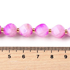 Natural Quartz Dyed Beads Strands&nbsp;G-U023-A02-09