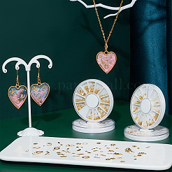4 Boxes 4 Styles Aluminum Cabochons&nbsp;MRMJ-SC0001-11