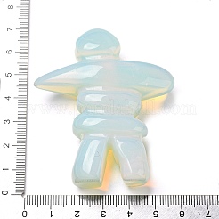 Opalite Carved Human Shape Figurines&nbsp;DJEW-D012-03F