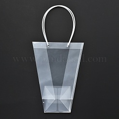 Valentine's Day Trapezoid PP Plastic Gift Bags&nbsp;ABAG-L015-01C