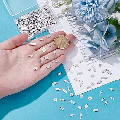300Pcs 6 Styles 304 Stainless Steel Charms&nbsp;STAS-UN0063-84