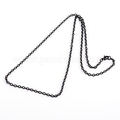 304 Stainless Steel Cable Chain Necklaces&nbsp;STAS-F016-21A